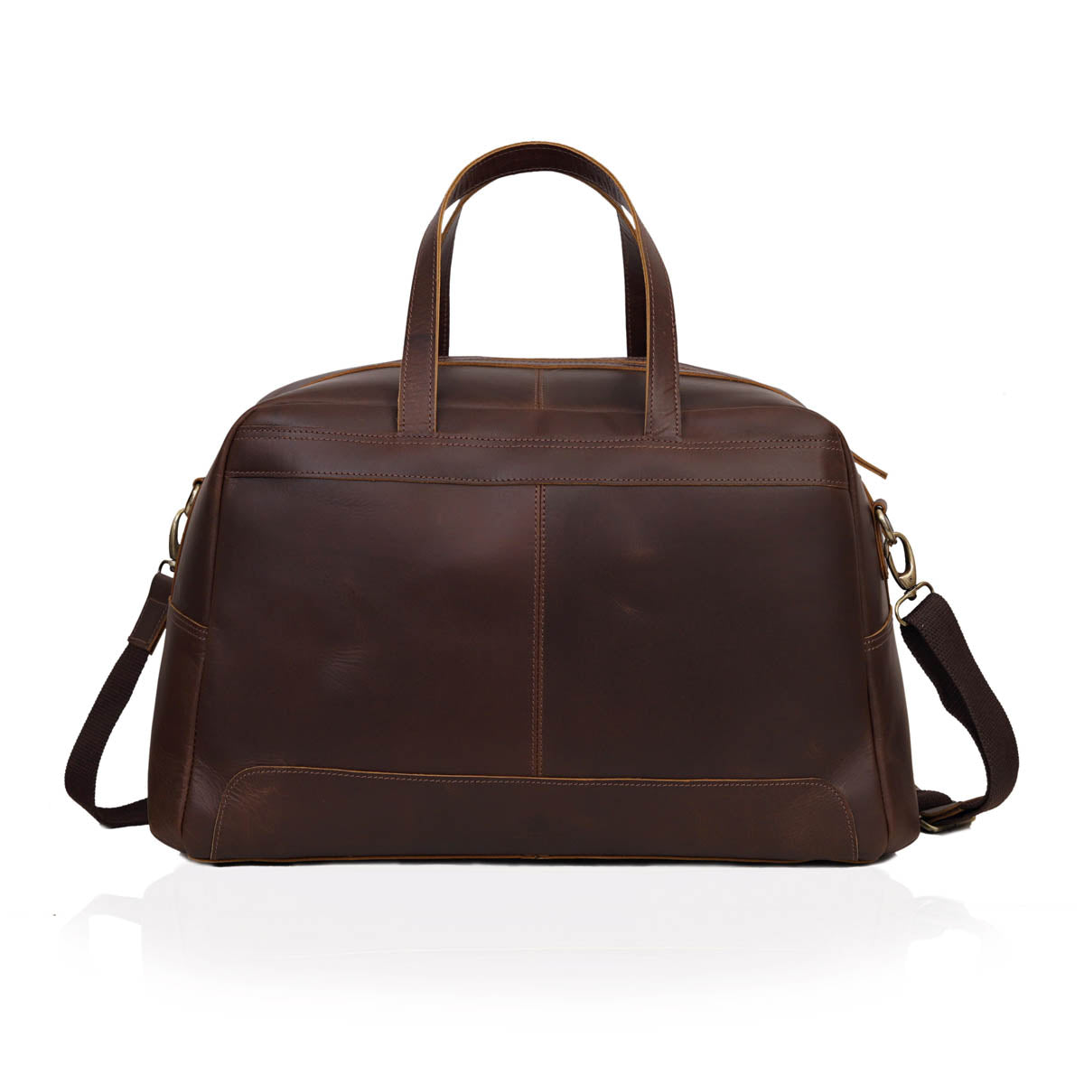 Walker Leather Travel Duffle Bag