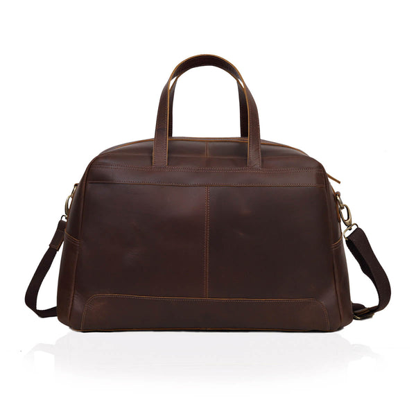 Walker Leather Travel Duffle Bag