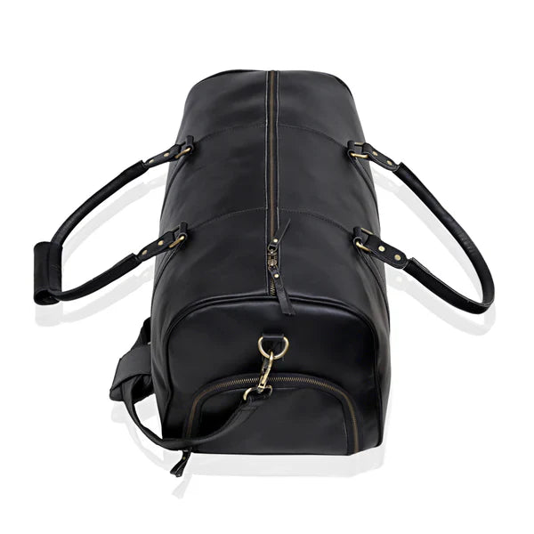 John Leather Duffel Bag Combo