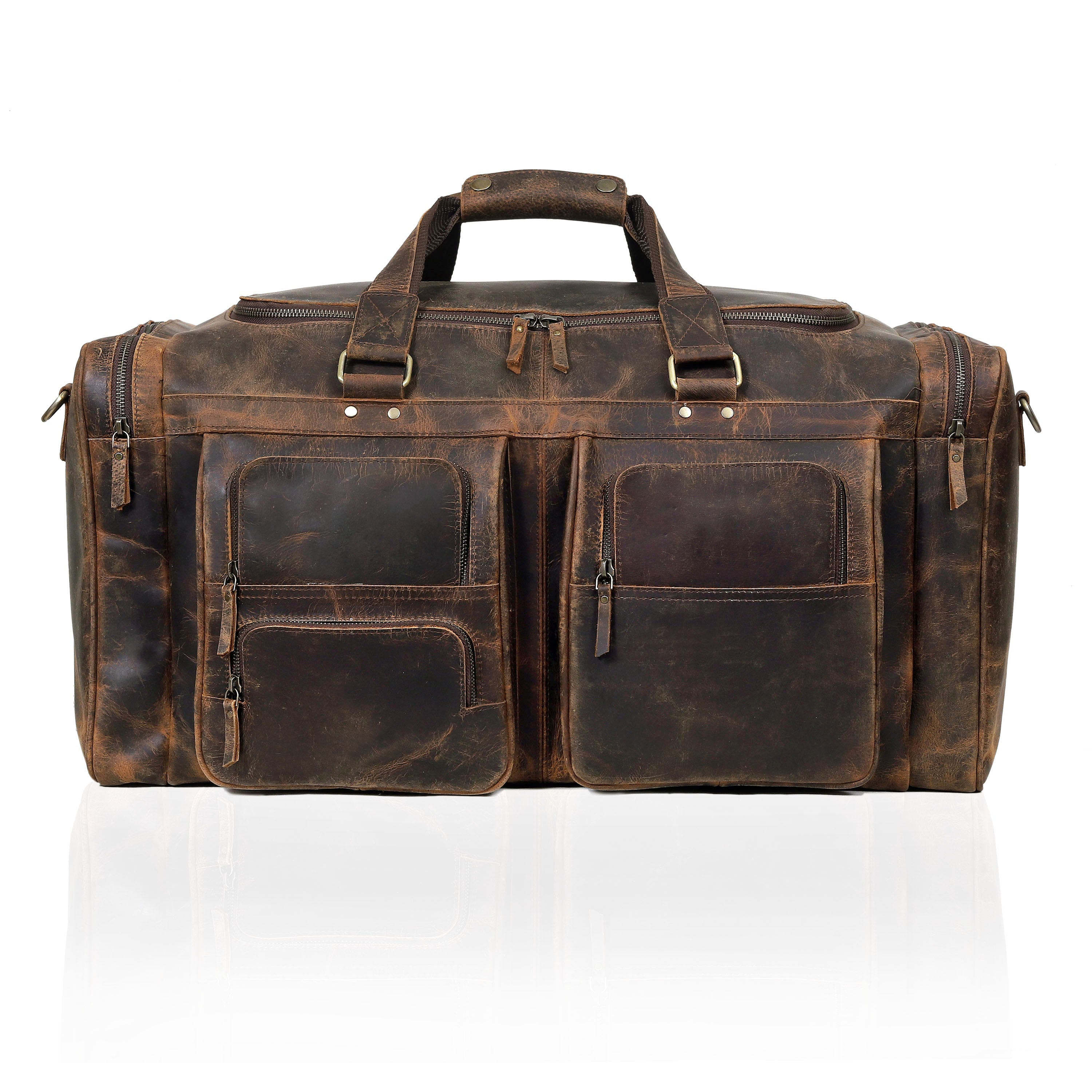 Farm Premium Buffalo Leather Duffle