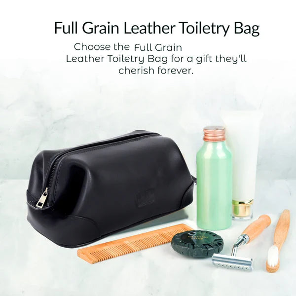 John Leather Duffel Bag Combo