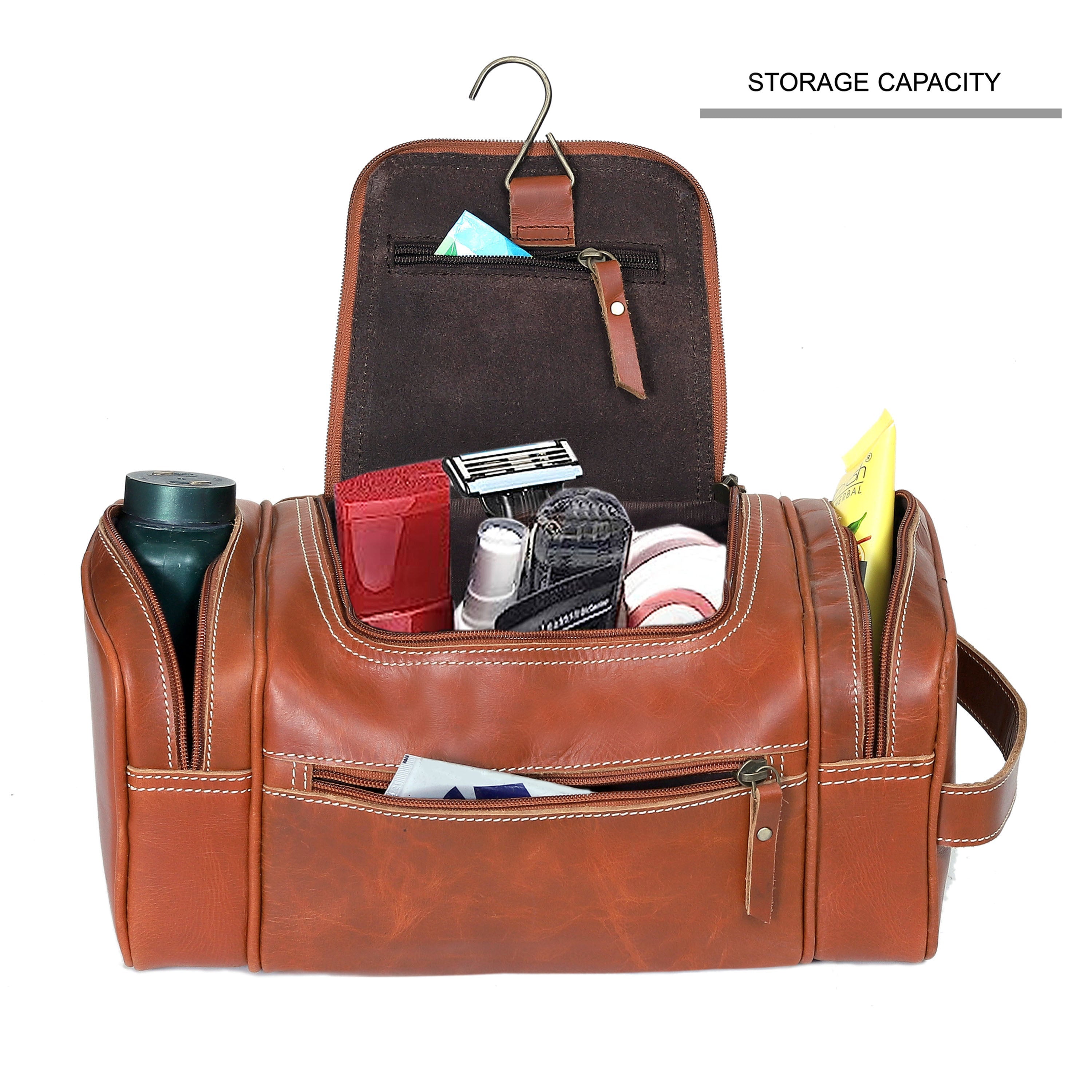 Nashville Leather Duffle Combo