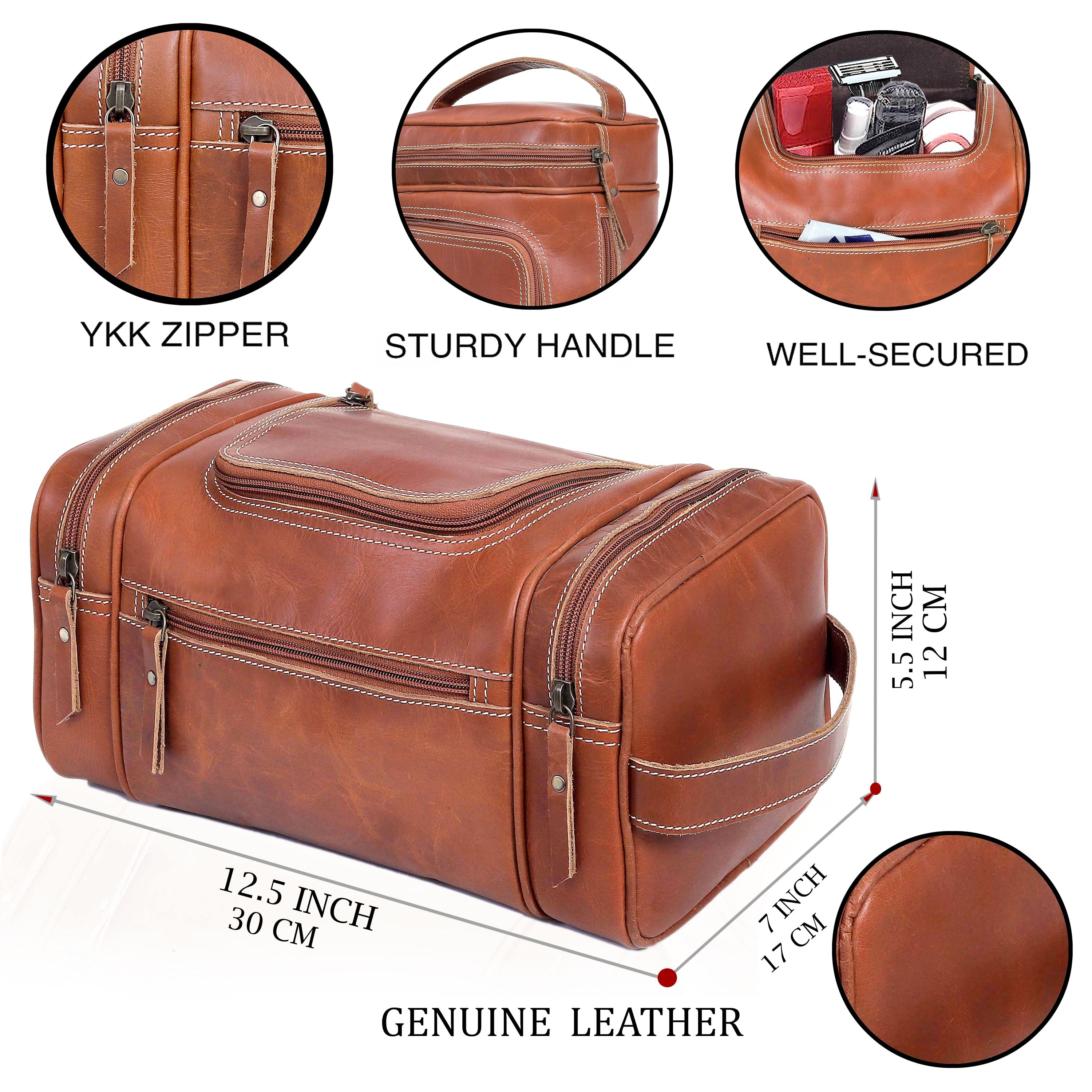 Nashville Leather Duffle Combo