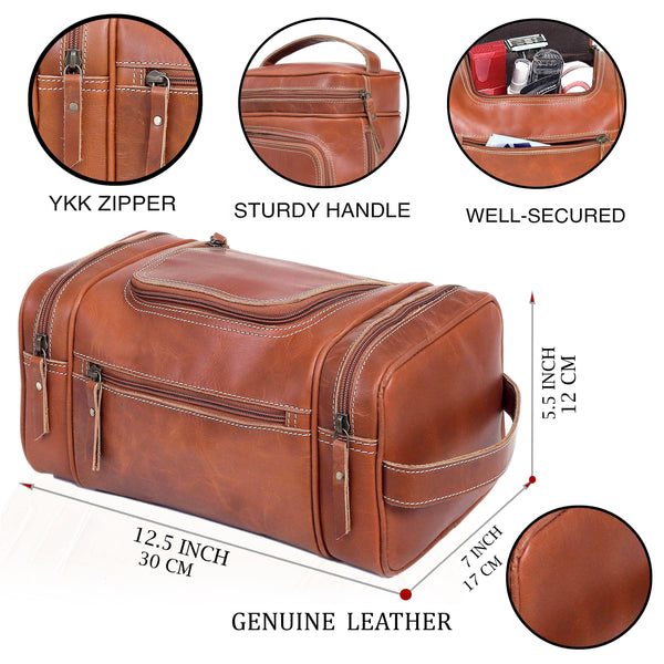 Nashville Leather Duffle Combo