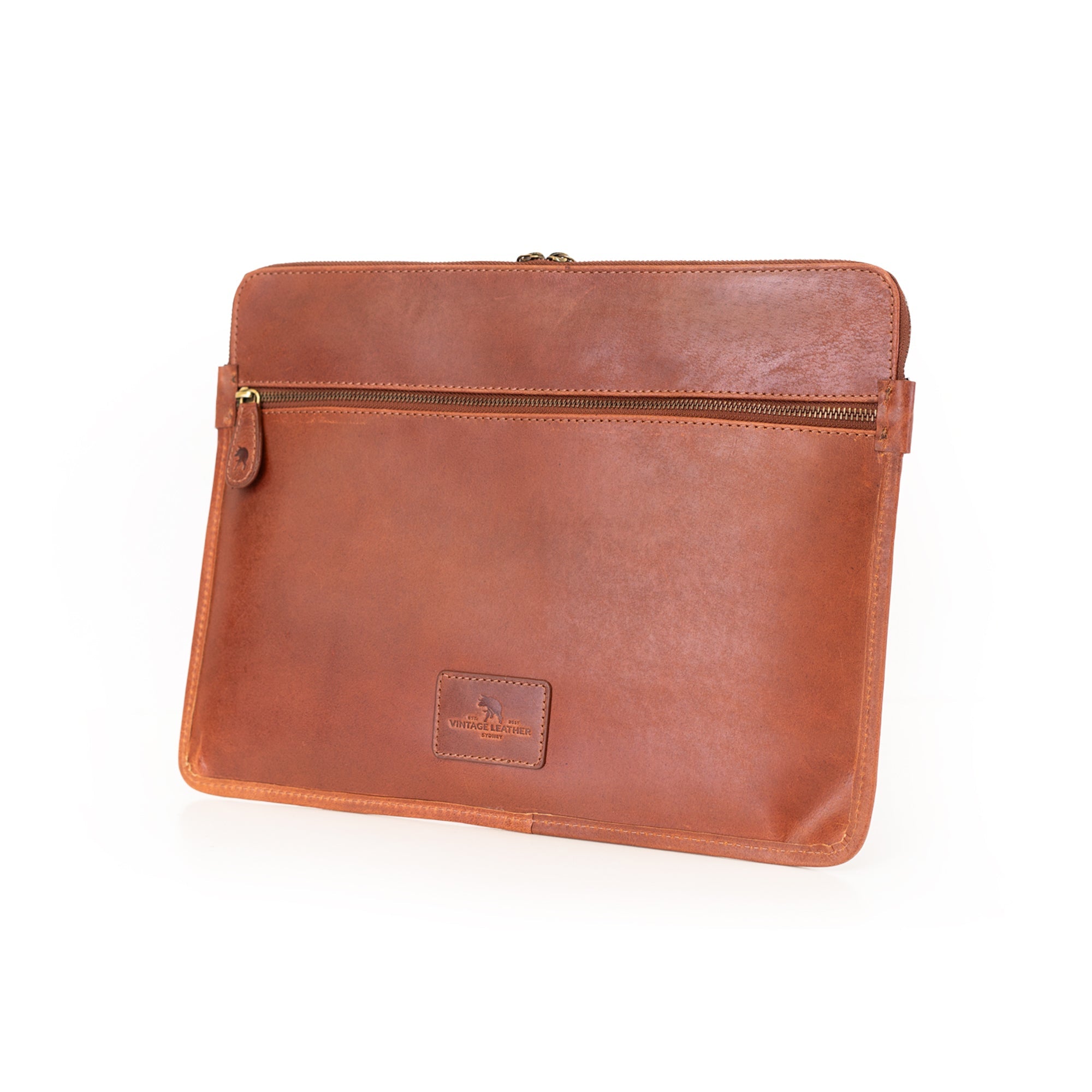 Leather Laptop Sleeve Signature