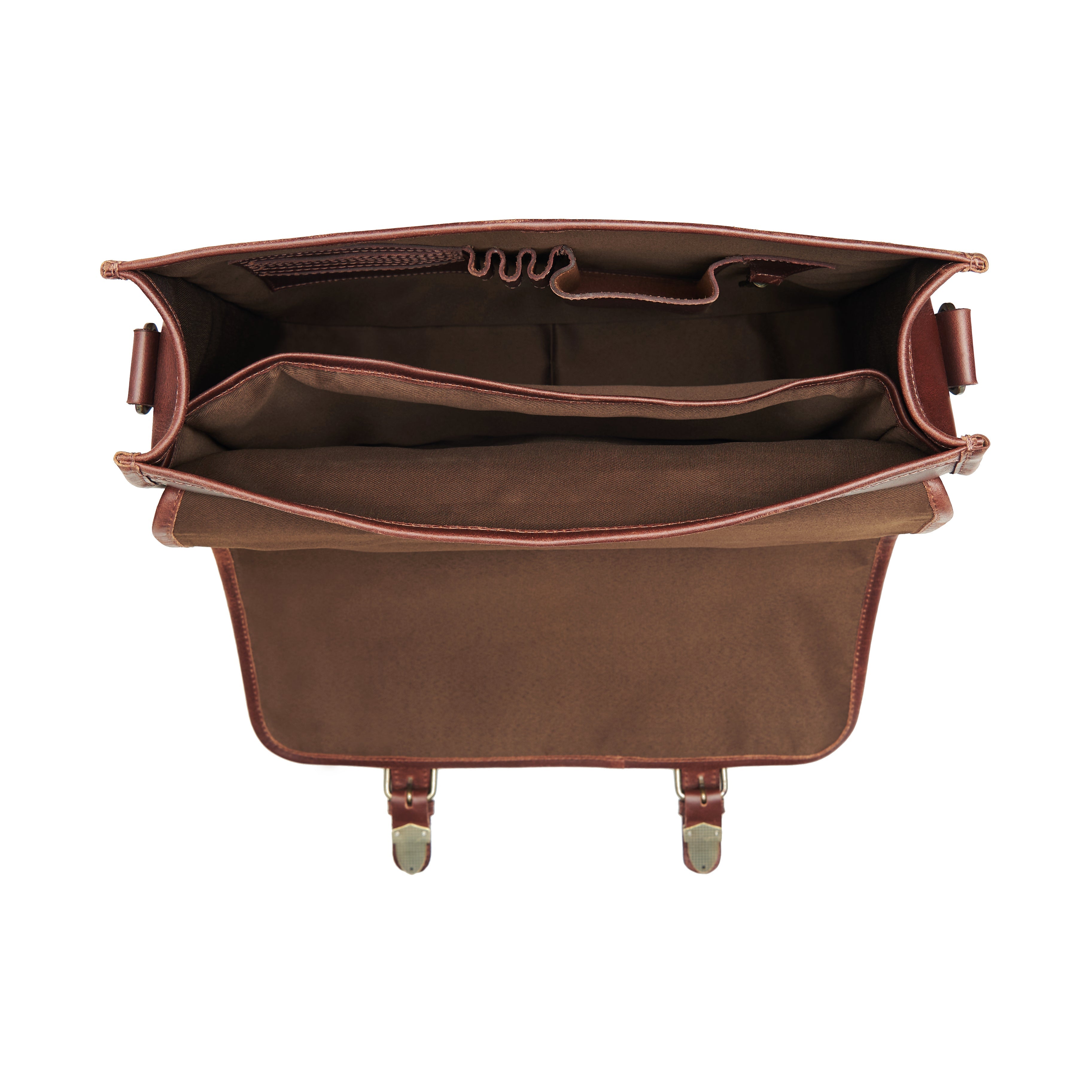 Full-Grain Buffalo Leather Messenger Bag
