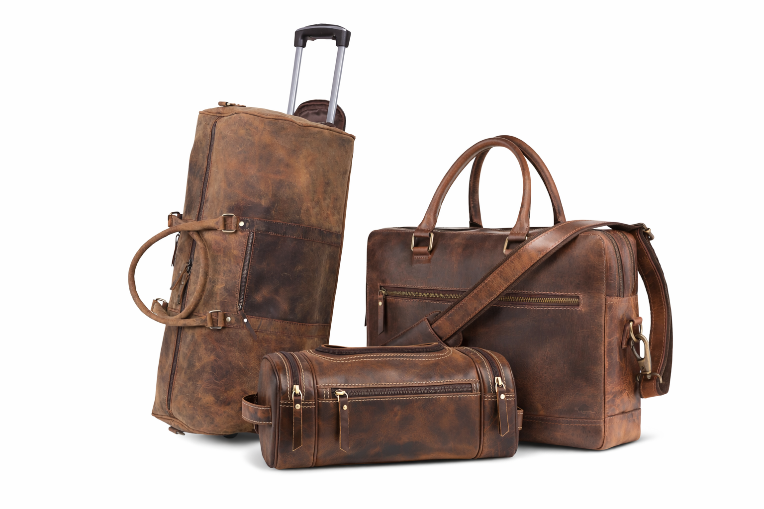 Premium Buffalo Leather Explorer Combo Set