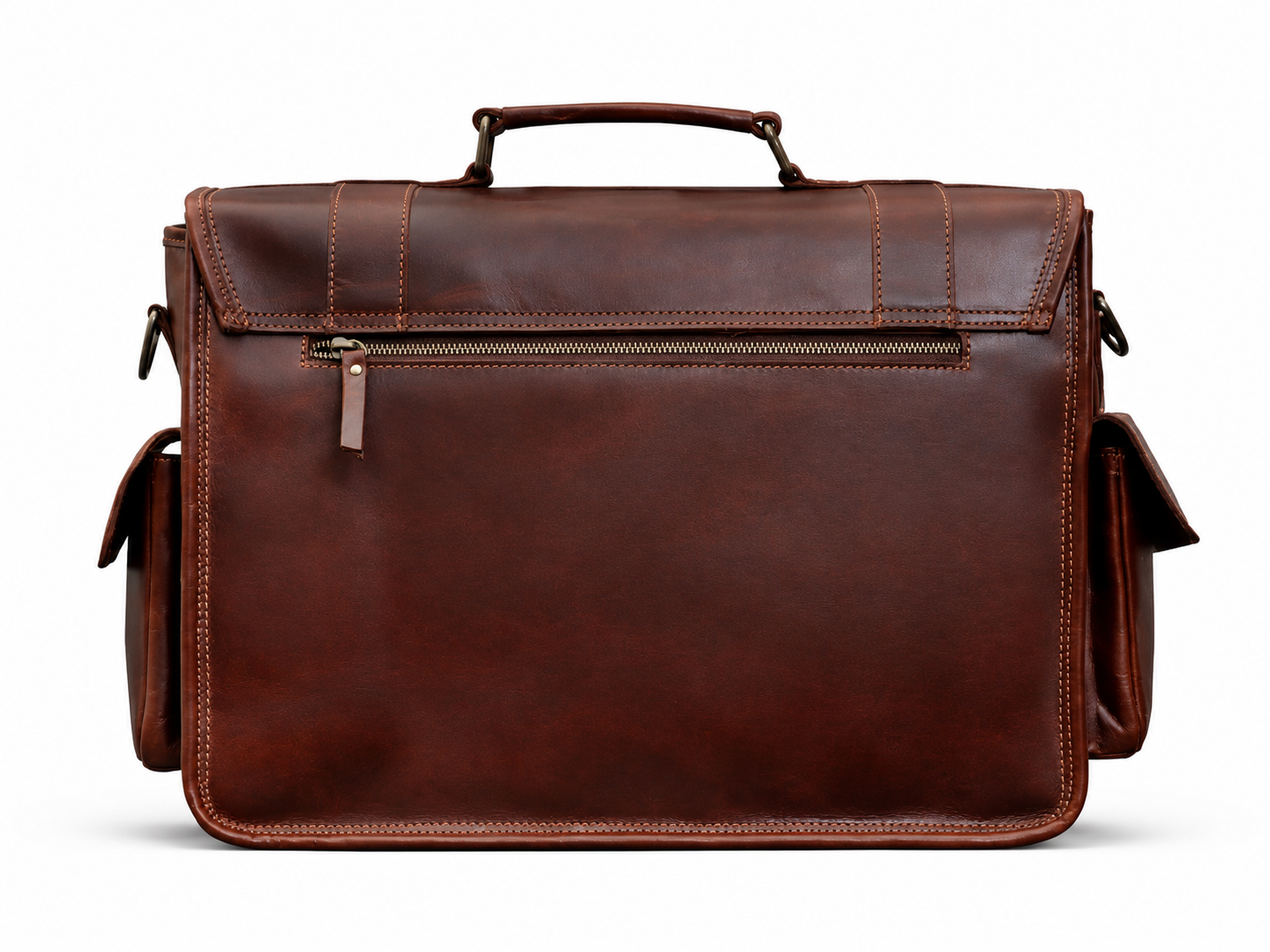 Buffalo Leather Satchel Briefcase