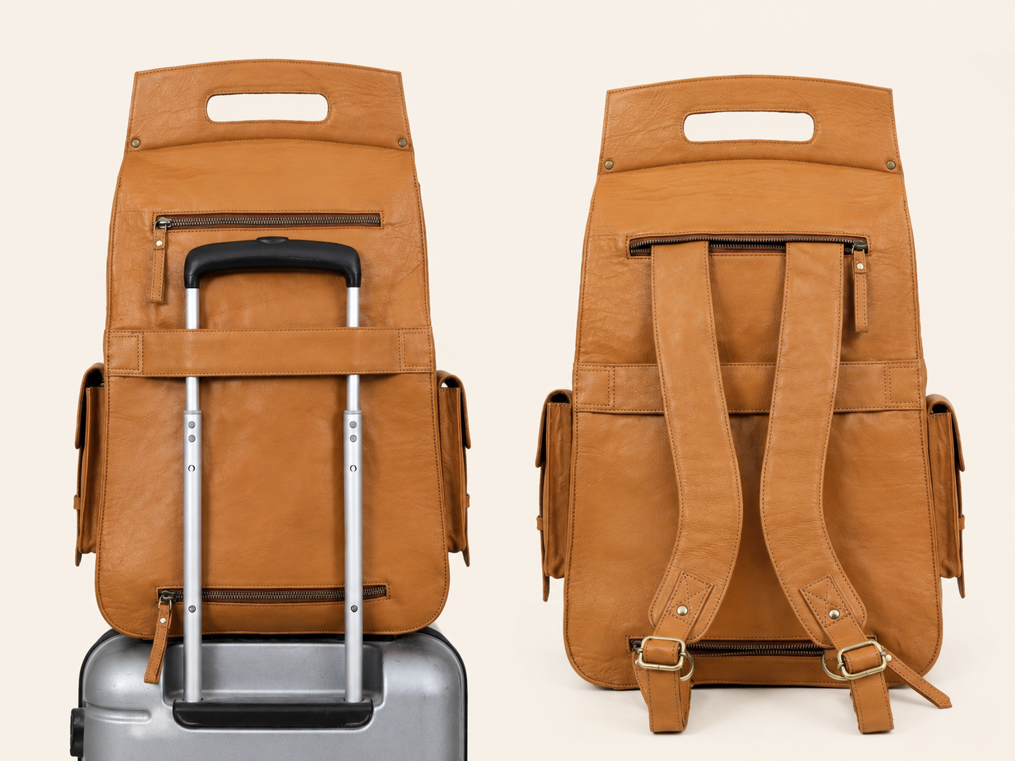 ROMEO Leather Backpack Travel