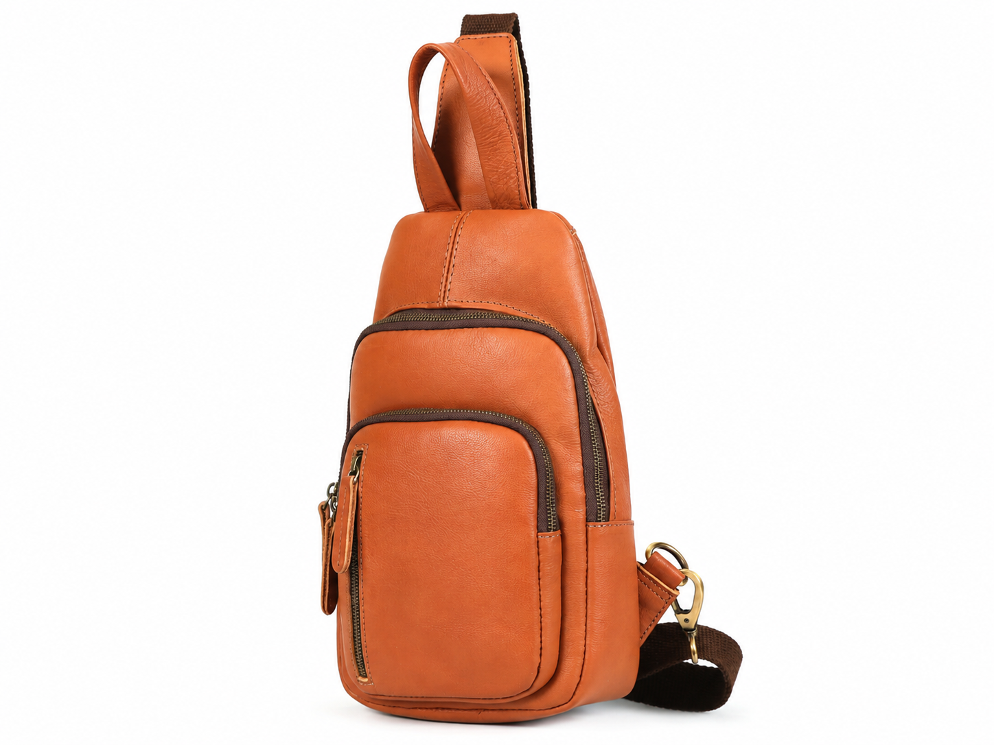 Terran Buffalo Leather Sling Bag