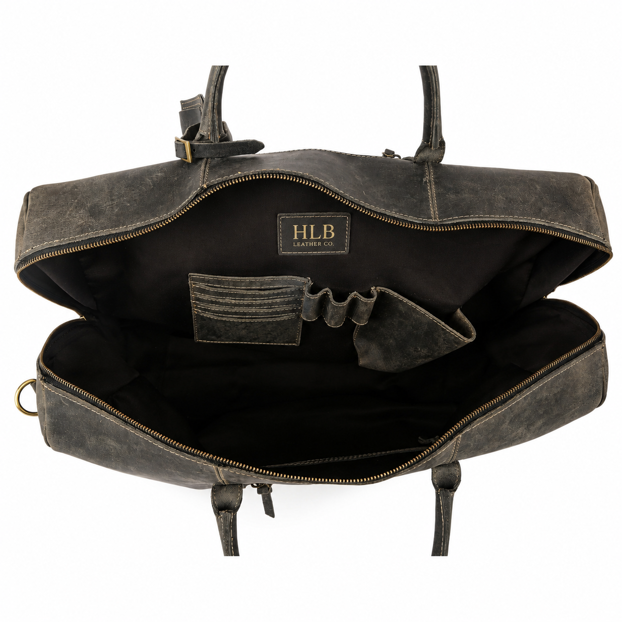 Leather 20-Inch Travel Duffel Bag for Men and Women - Full Grain Leather Overnight, Weekend, Gym, and Sports Bag