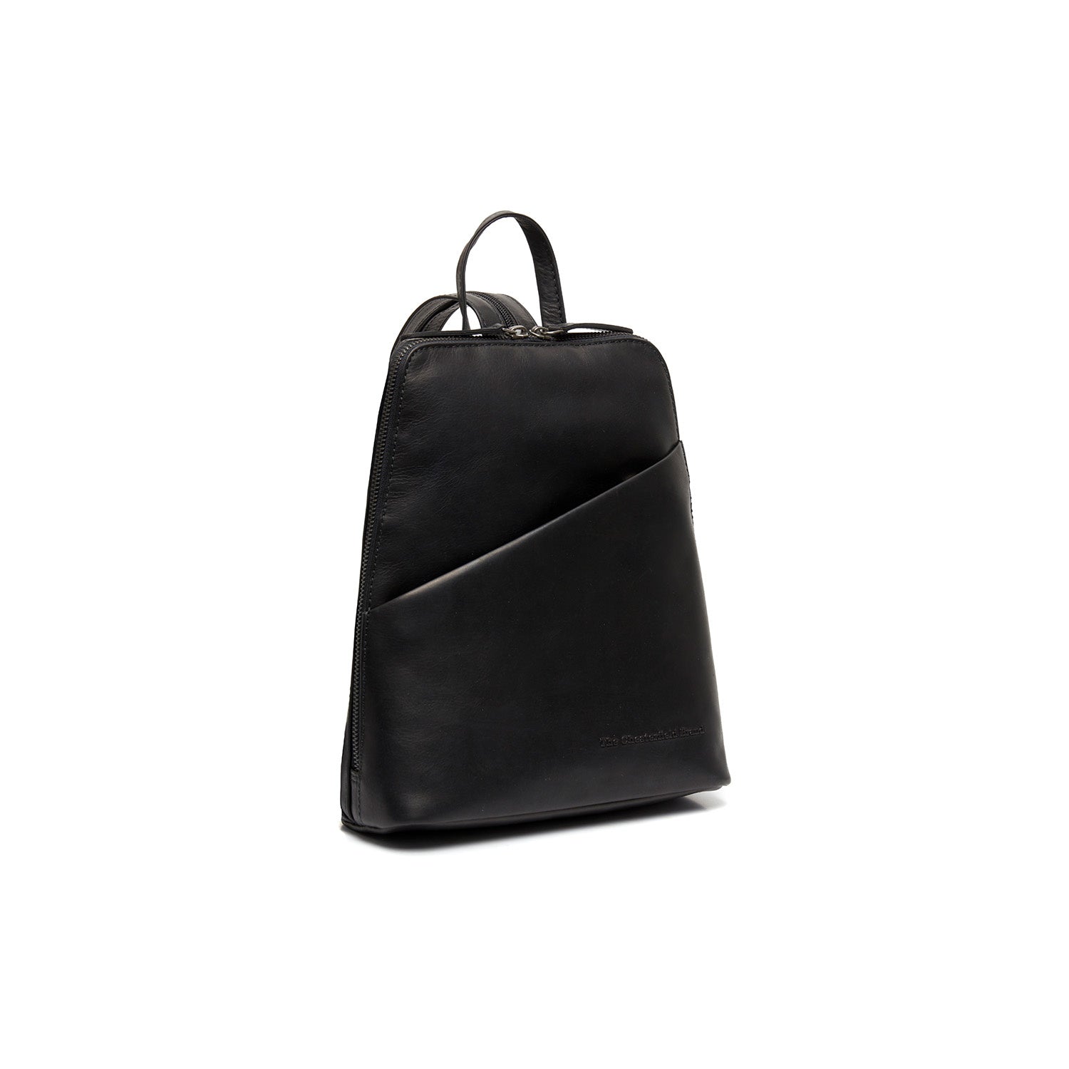 Leather Backpack Black Claire