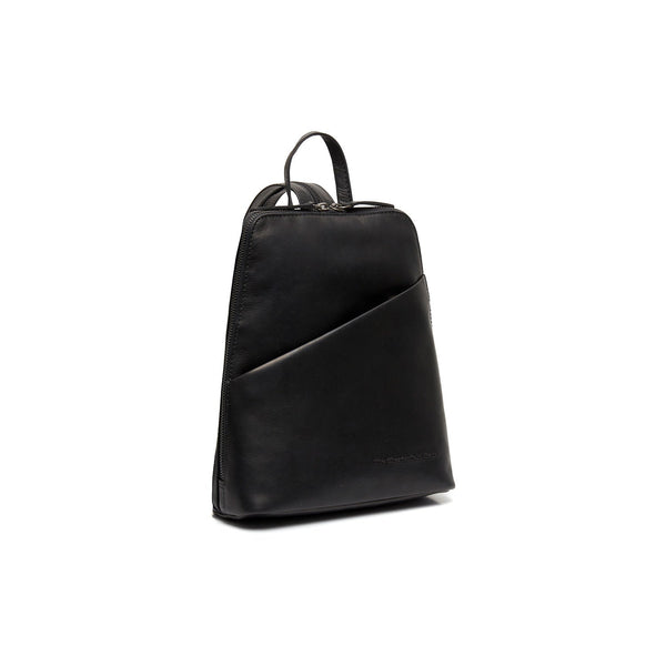 Leather Backpack Black Claire