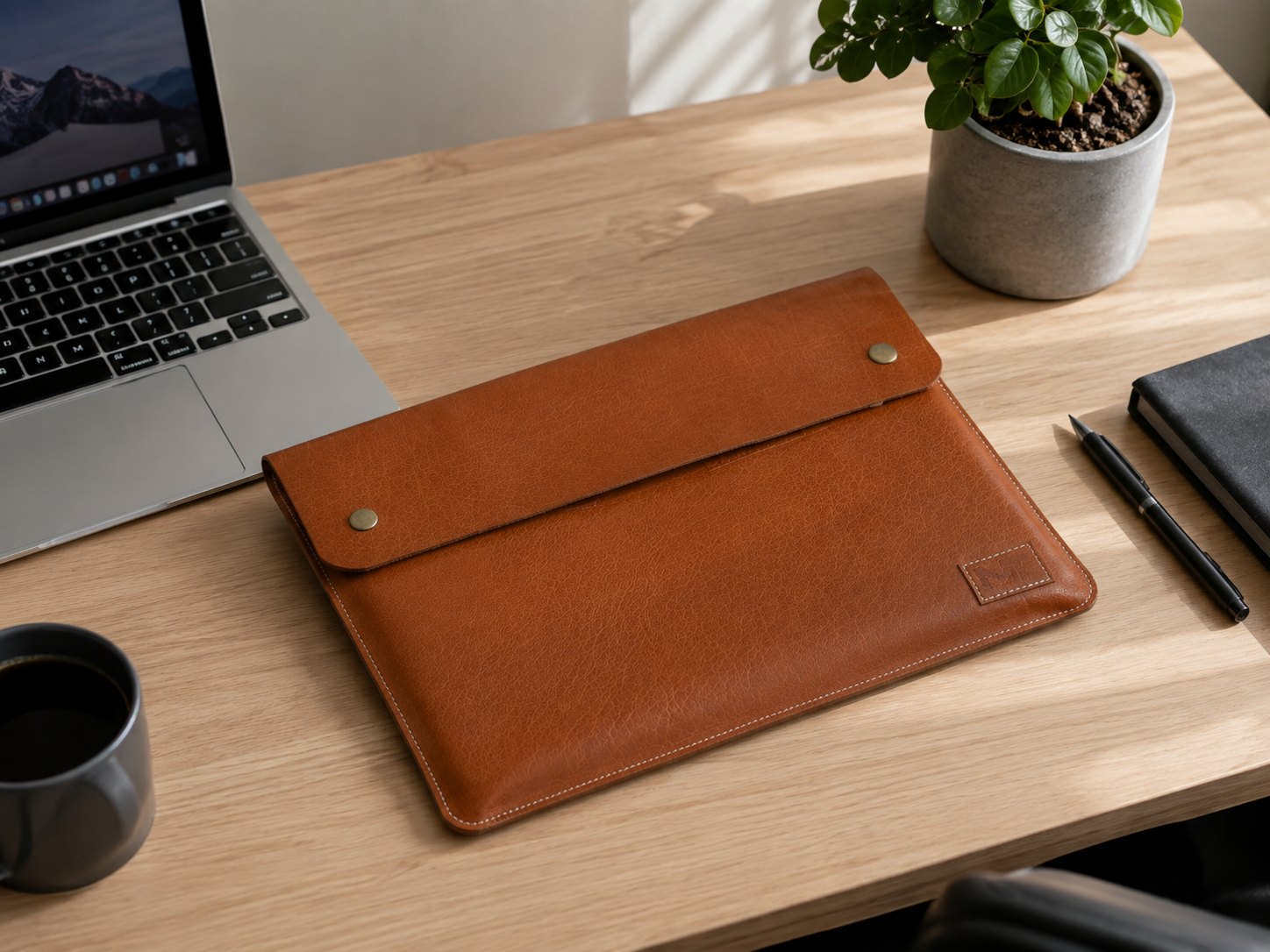 MacBook Leather Laptop Sleeve