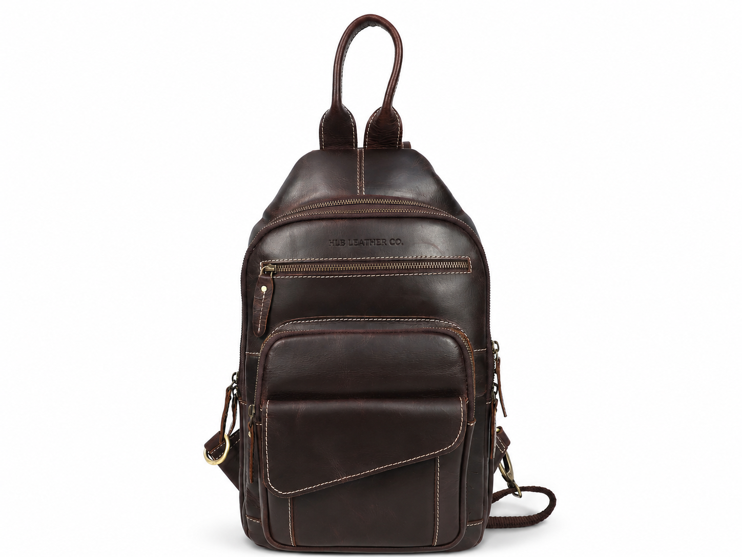 Fox Buffalo Leather Sling Bag