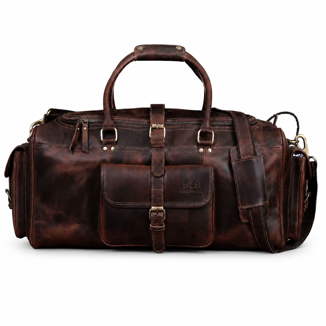 Roosevelt Buffalo Leather Duffle Bag