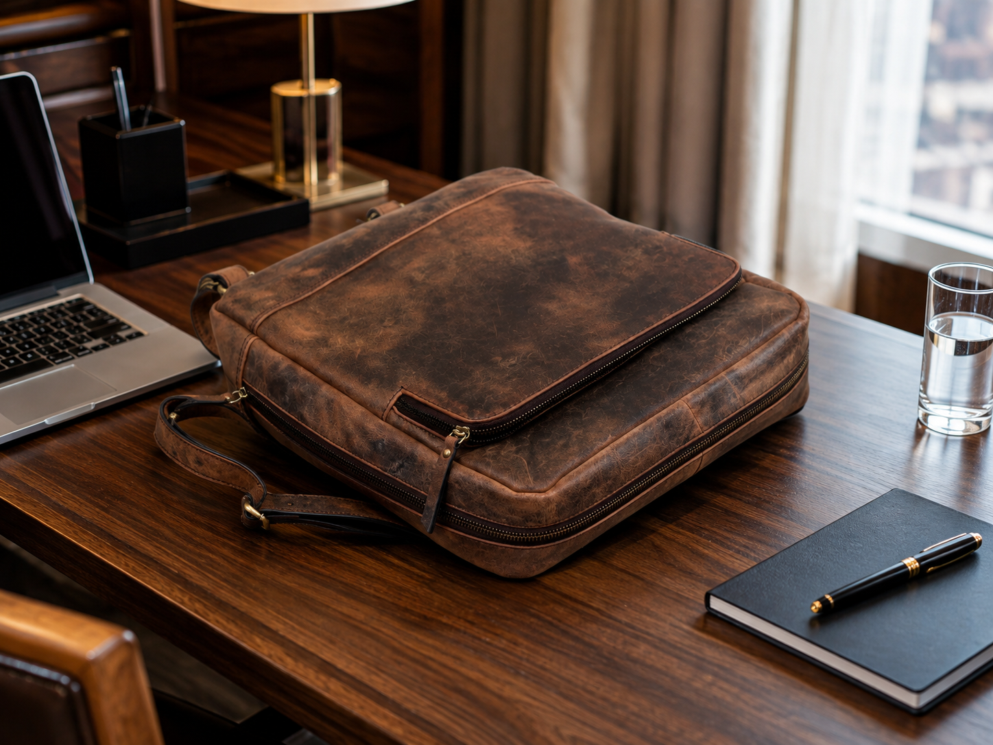 OLSO Leather Backpack