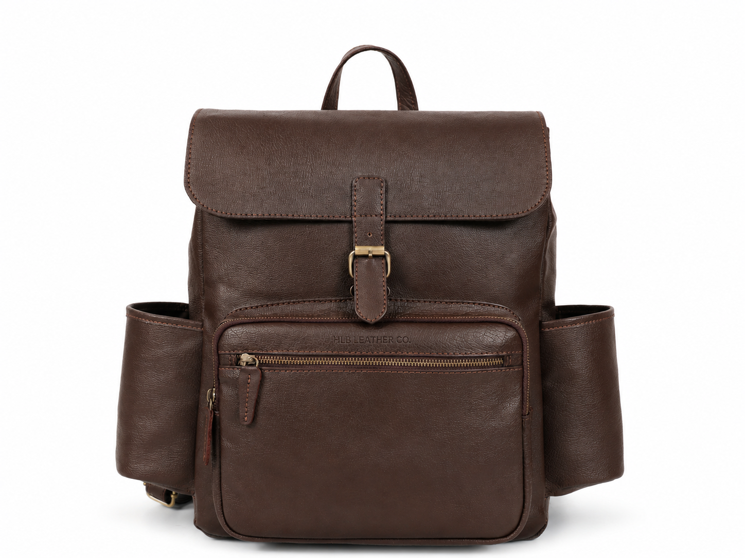 Sage Leather Backpack