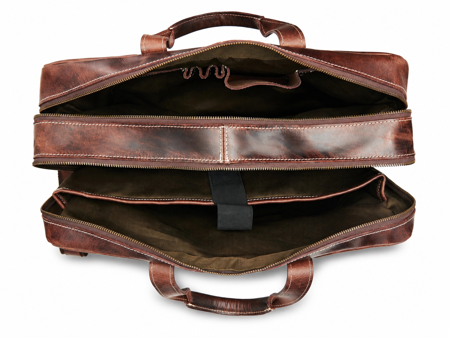 Jasper Buffalo Leather Briefcase