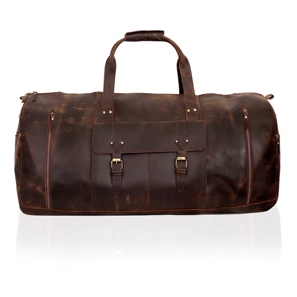 The Endre Weekender | Vintage Leather Duffle Bag