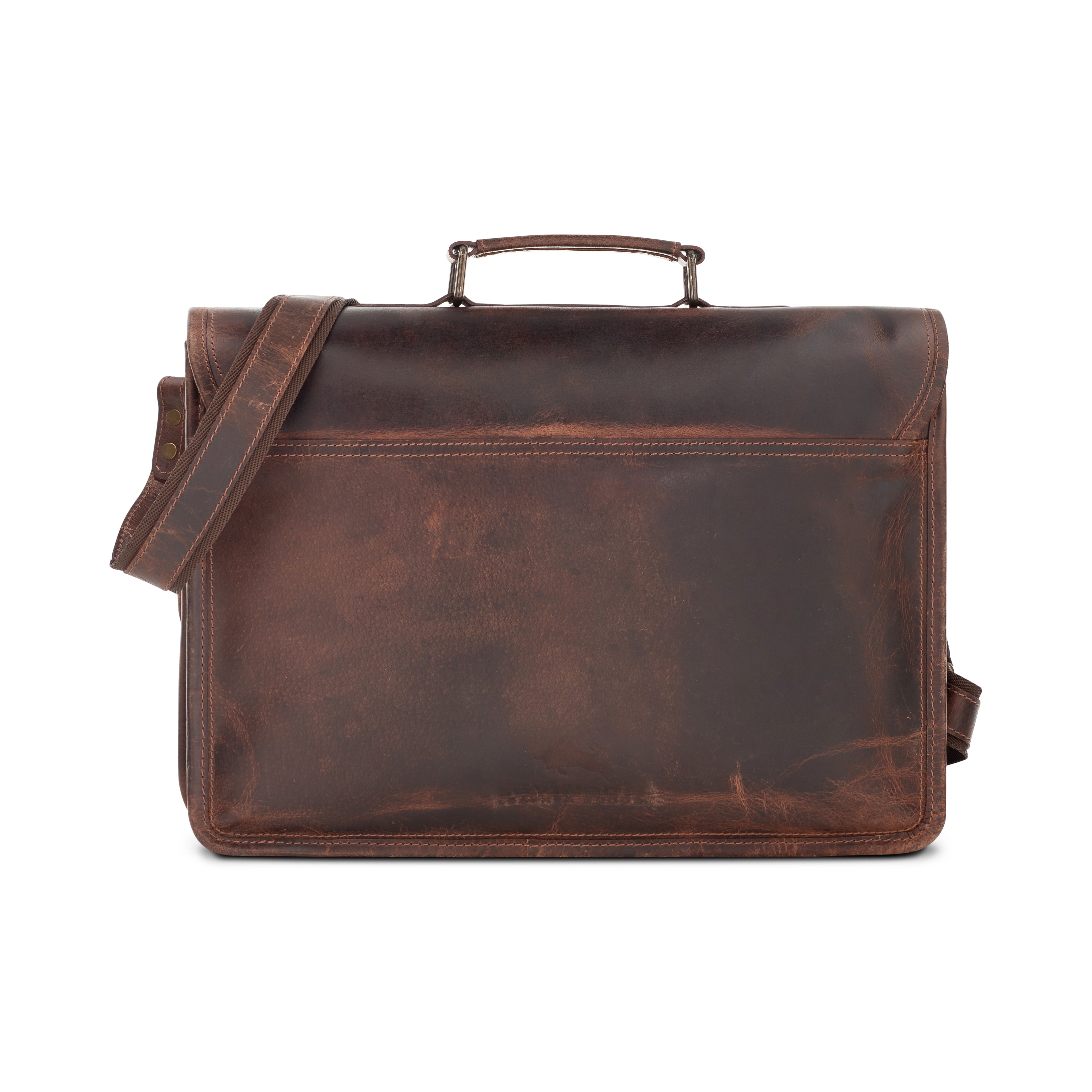 Premium Buffalo Leather Messenger Bag for Men
