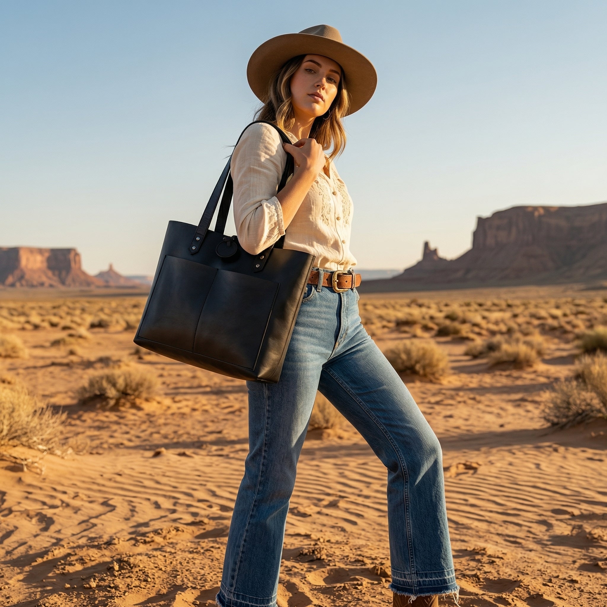 Melilla Travel Tote Bag – Raven Black