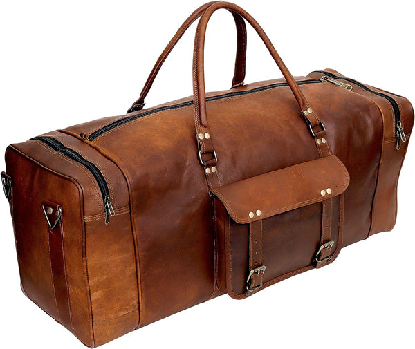 Iconic Full Grain Leather Duffel Bag