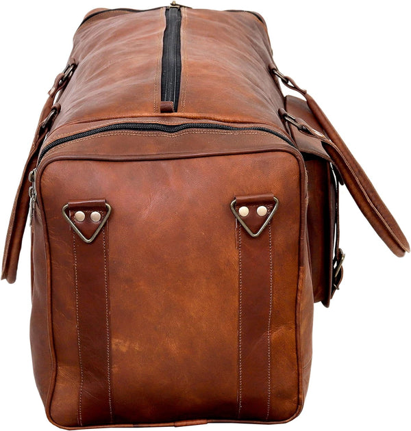Iconic Full Grain Leather Duffel Bag