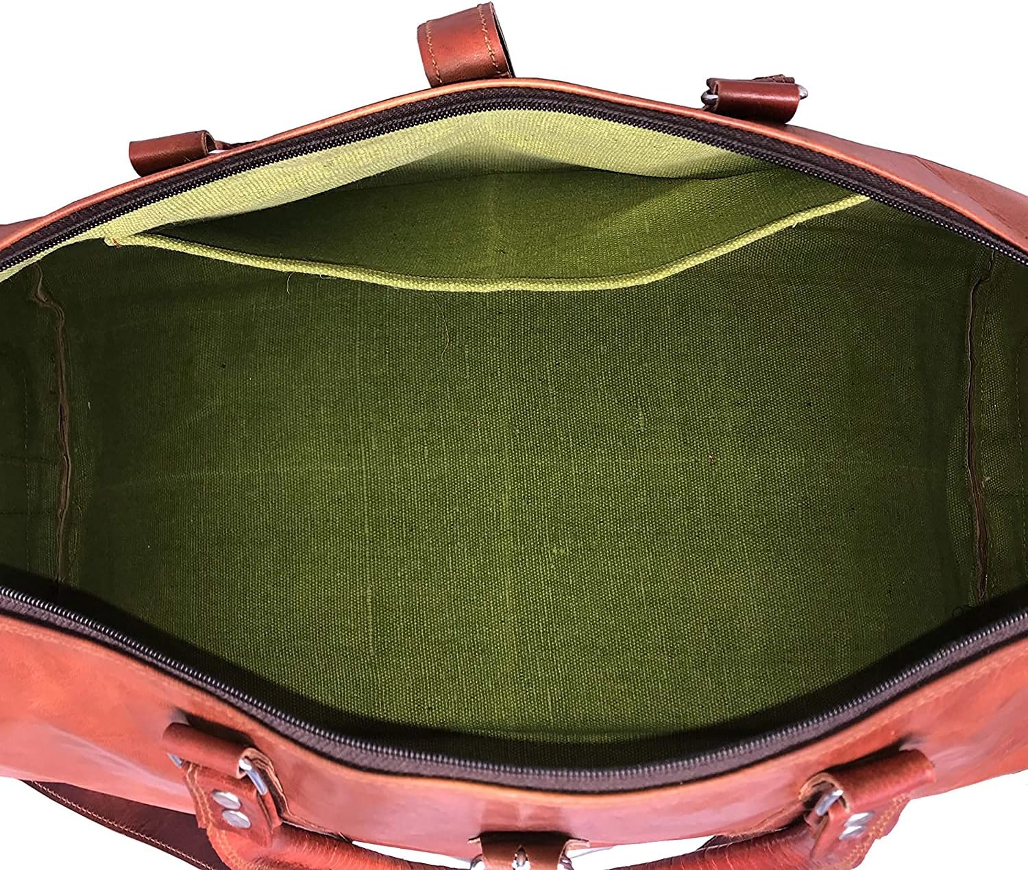 Iconic Full Grain Leather Duffel Bag